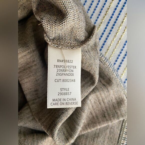 Max Studio Mini  Dress Womens Size Small  Pockets Long Sleeve NWT - Picture 9 of 11